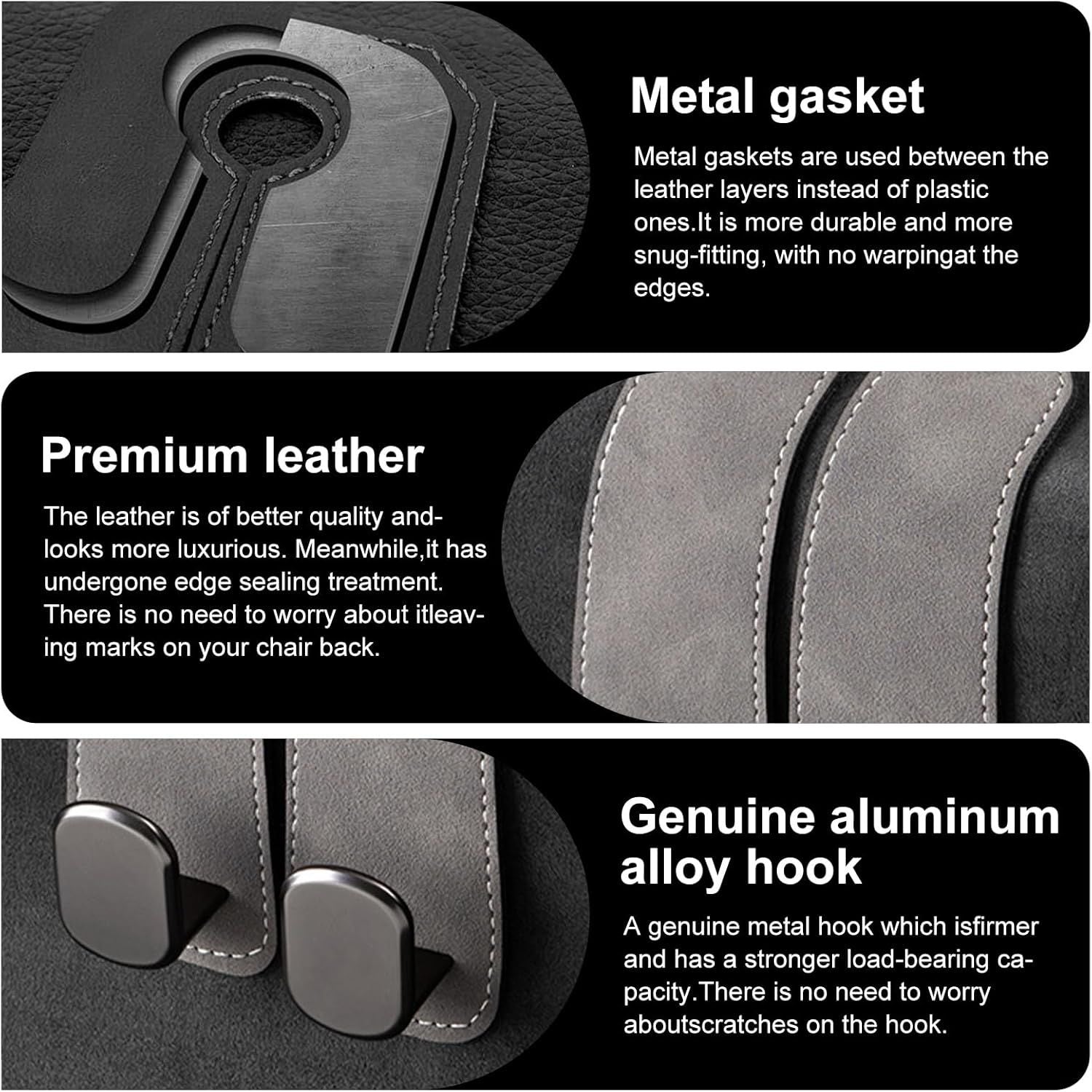 Car Purse Hook for Car Seats Headrest — view 7