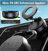 2026 Upgraded Vacuum Magnetic Car Phone Holder — view 4