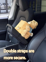 Cute plush 2-in-1 car tissue box teddy bear — view 5
