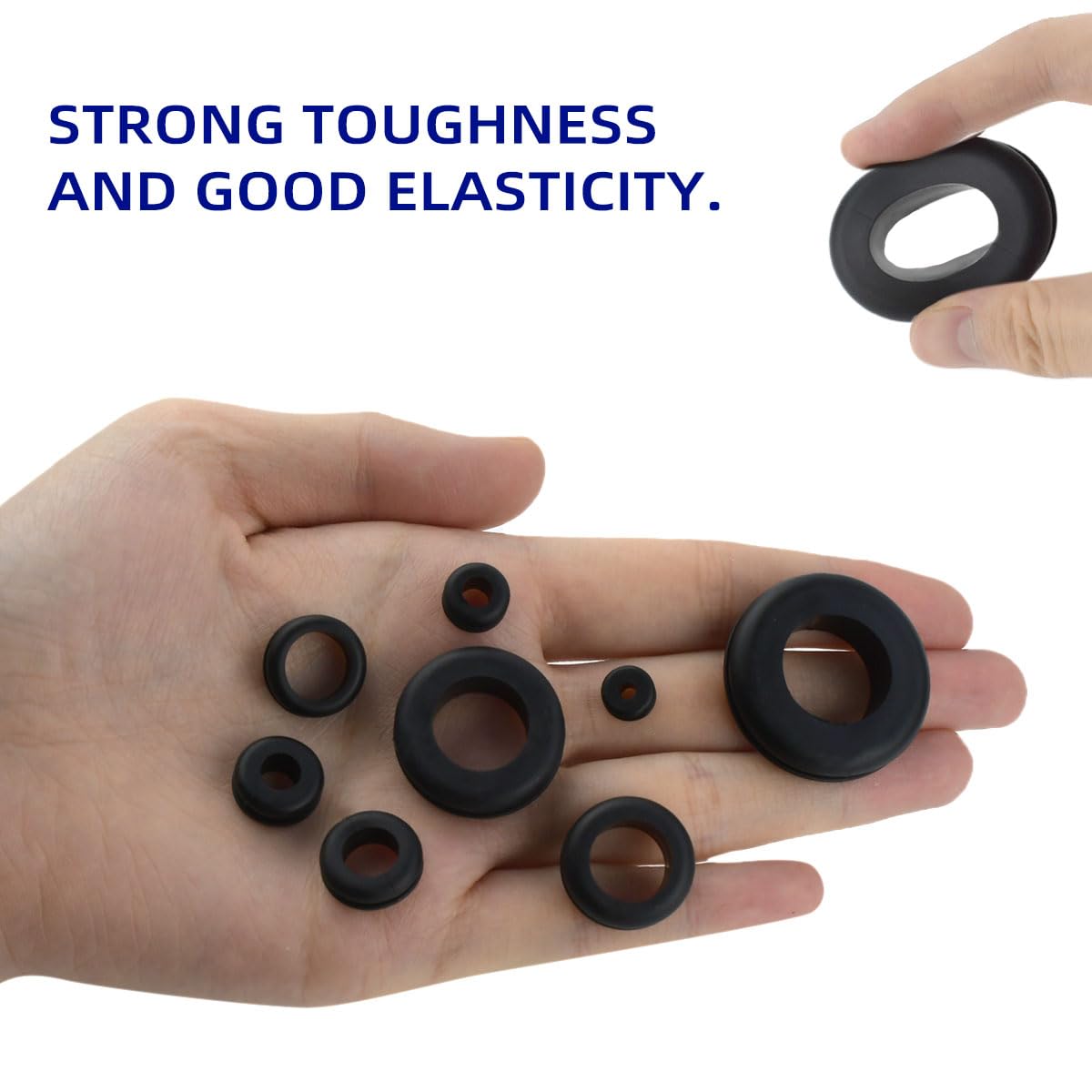180 Pcs Assorted Rubber Grommet Kit — view 5