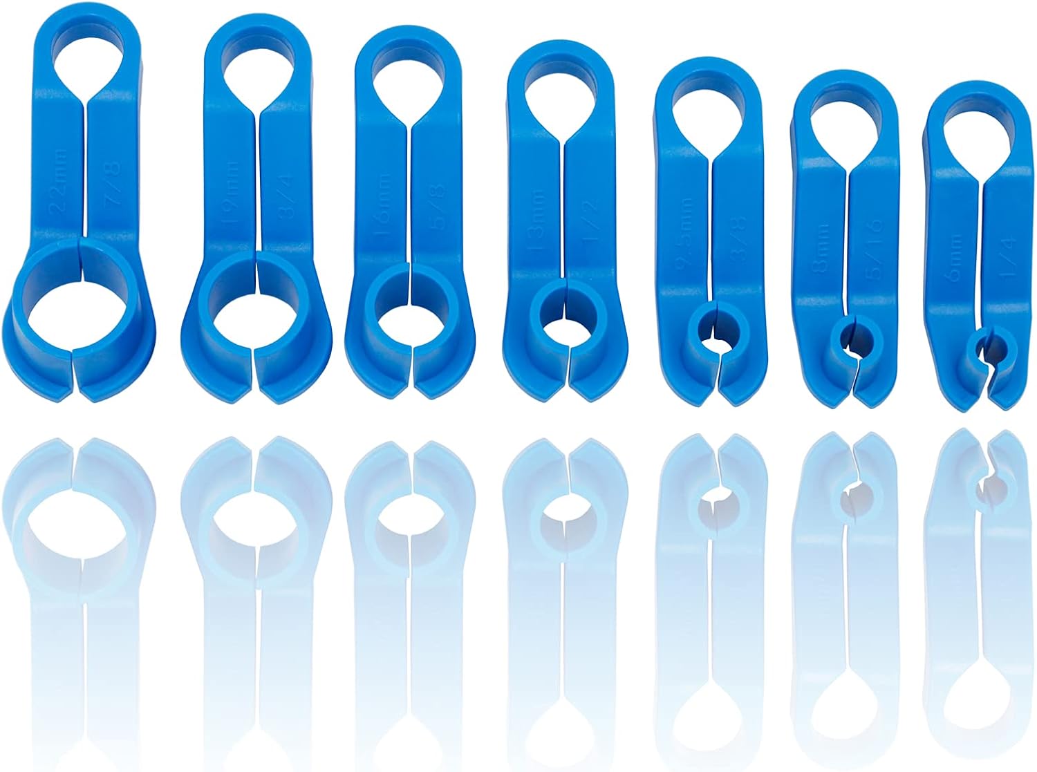 AC fuel line disconnect tool set 7 piece — view 2