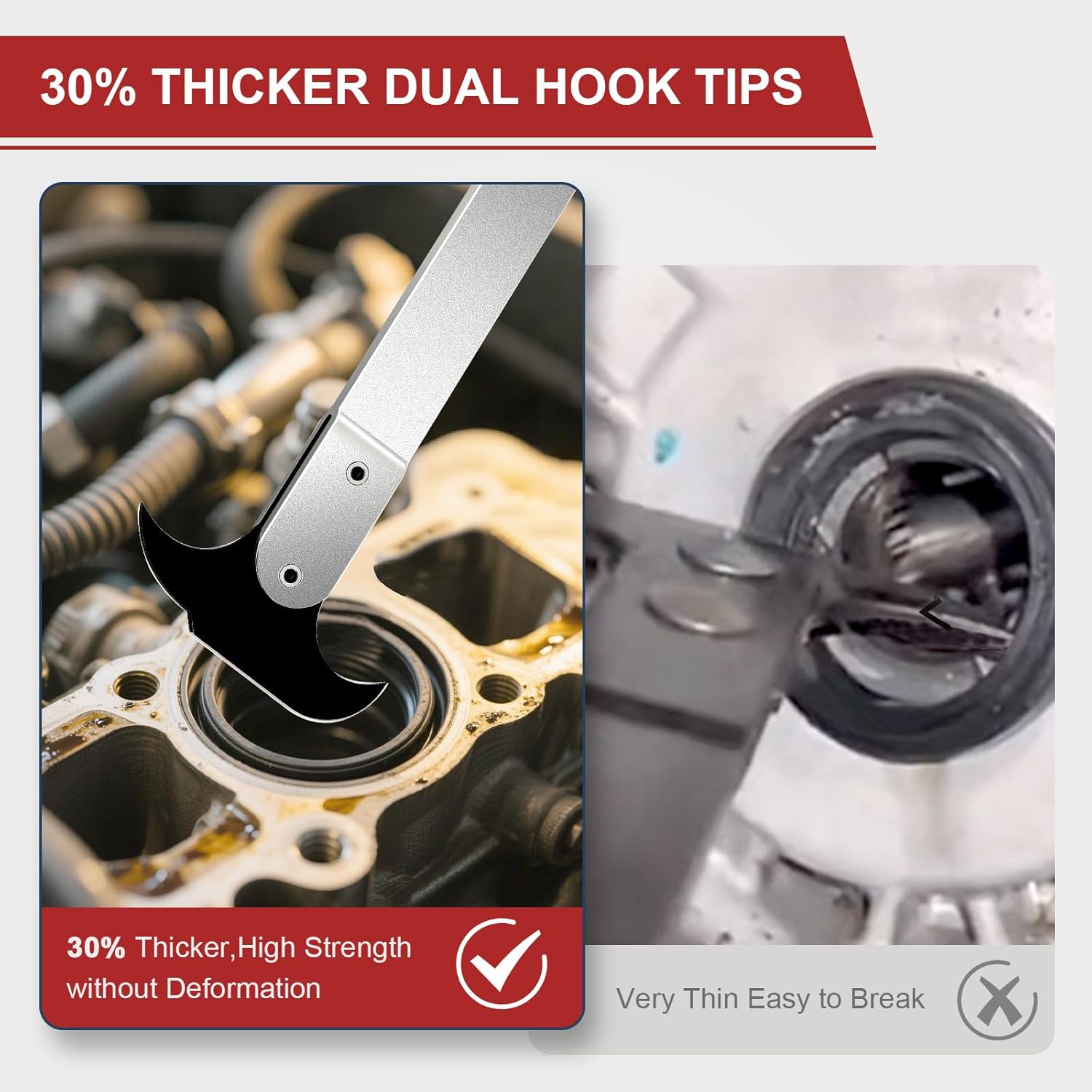 Oil seal removal tool — view 3