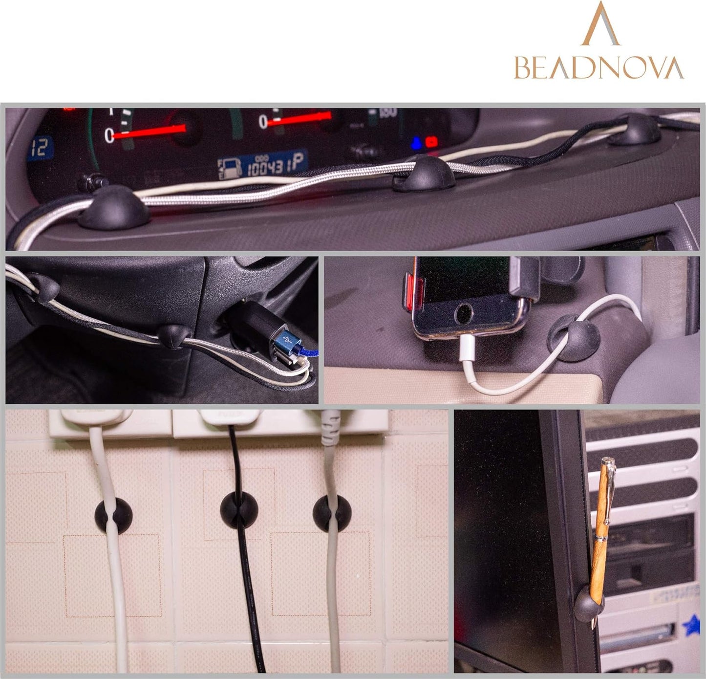 Cable Clips Cord Organiser Cable Management — view 8