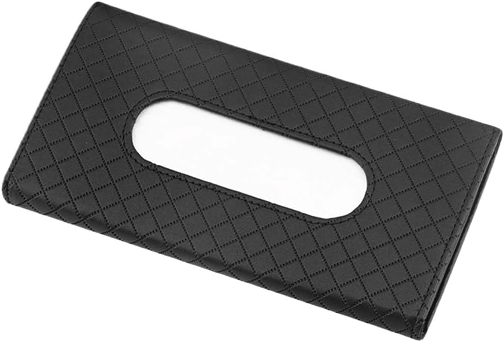 Car visor tissue holder — view 2