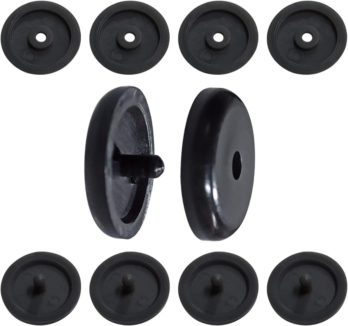 Seat belt stopper kit 5 sets — view 2