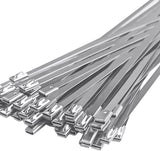 Metal cable zip ties 11.8 inch — view 2