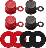 Plastic battery post caps — view 2