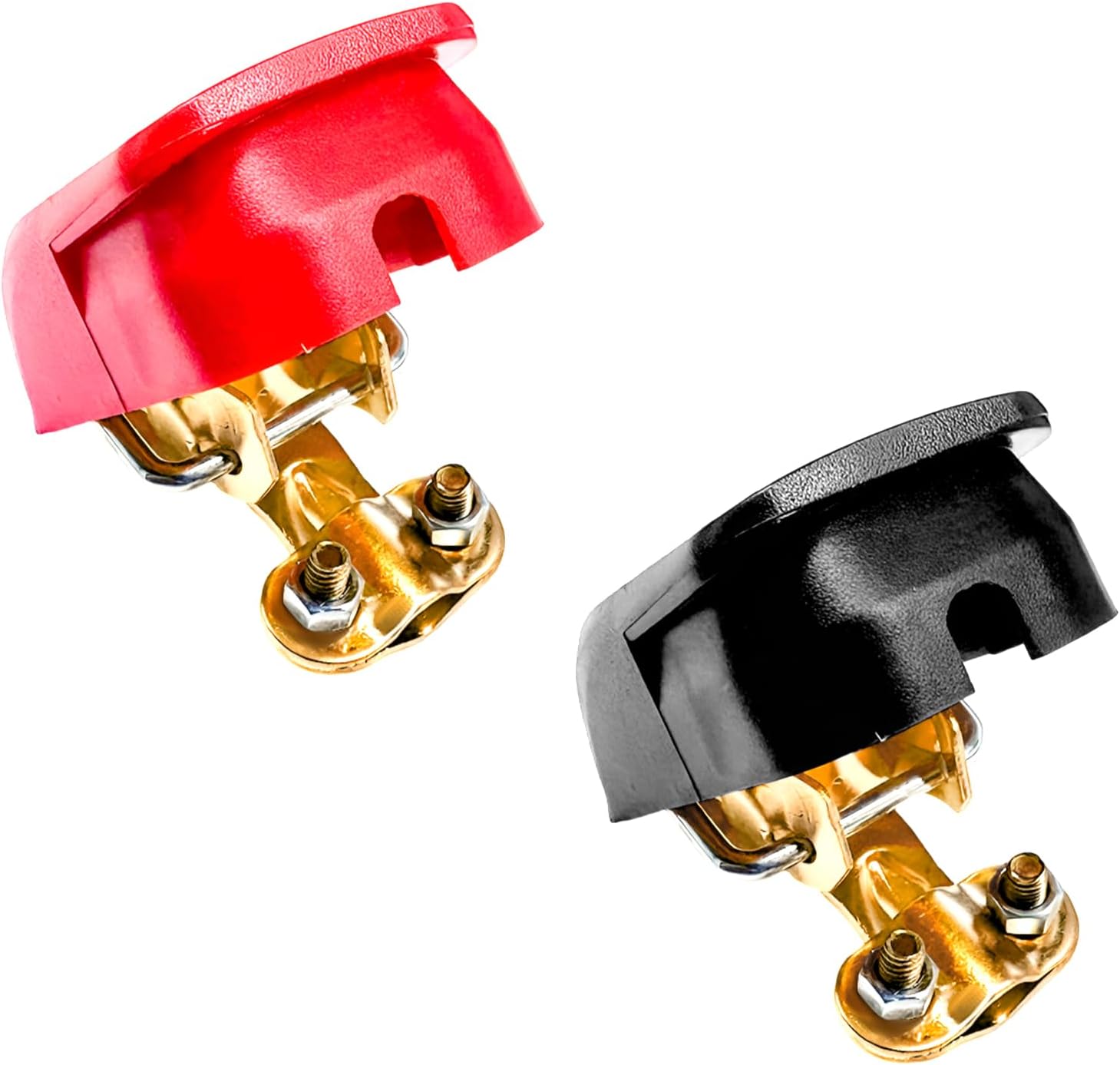 Quick release battery terminal clamp — view 2