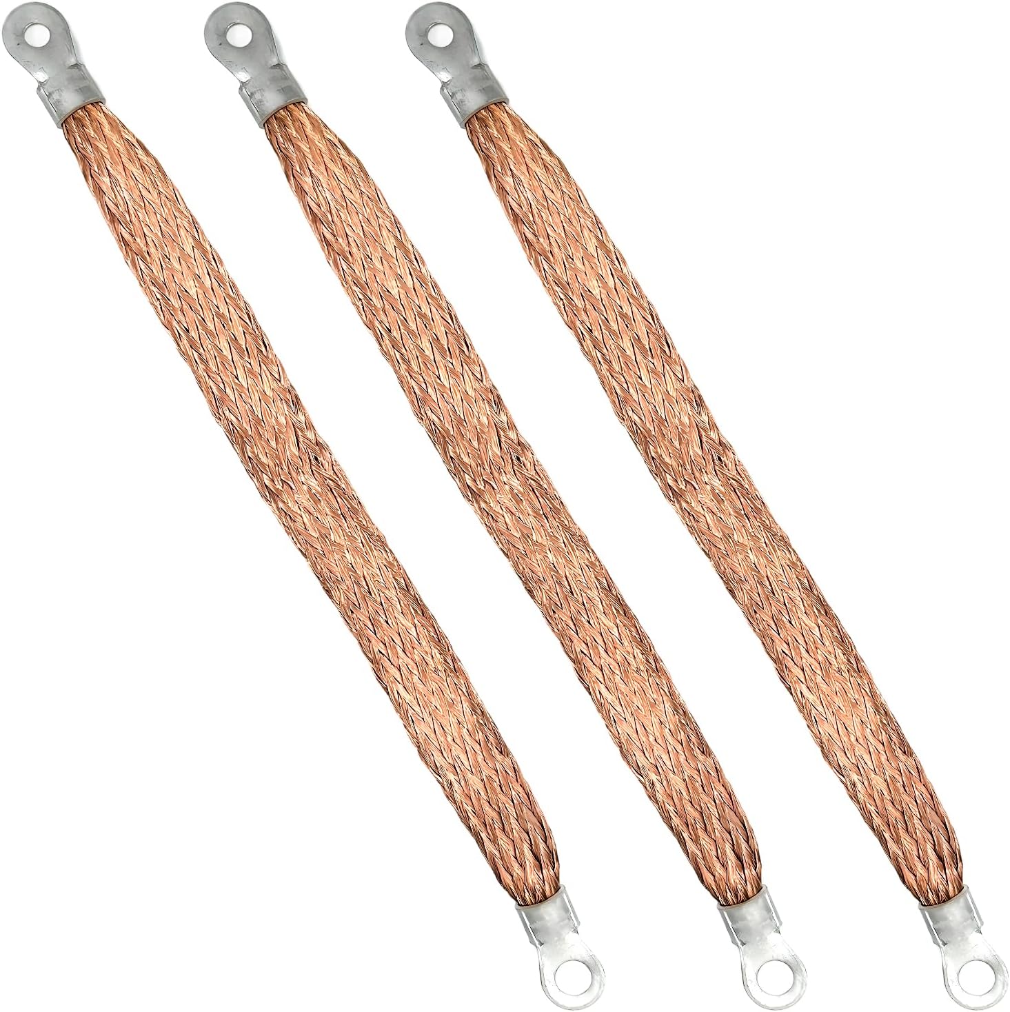 Automotive ground strap 3 piece — view 2