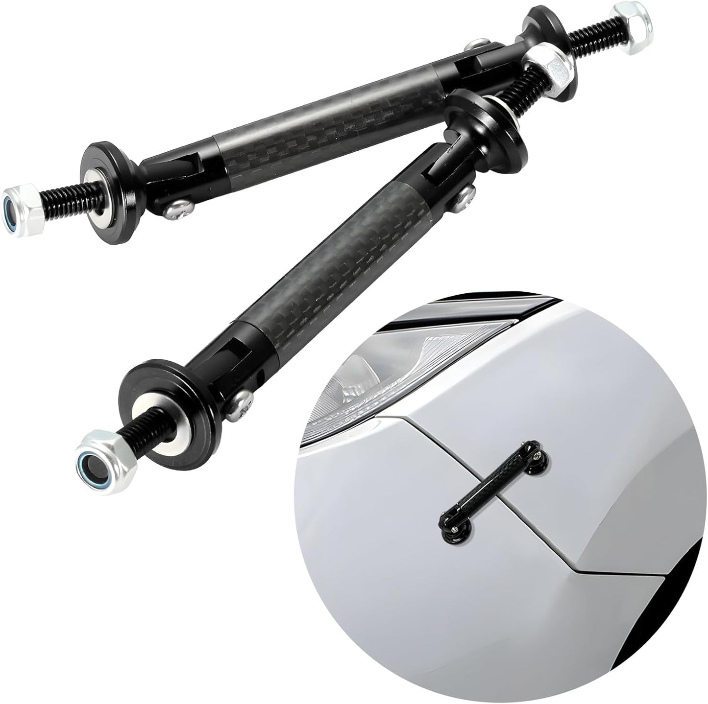 Car bumper splitter strut rod 45mm — view 2