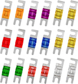 18 pcs mini ANL blade fuse set — view 2