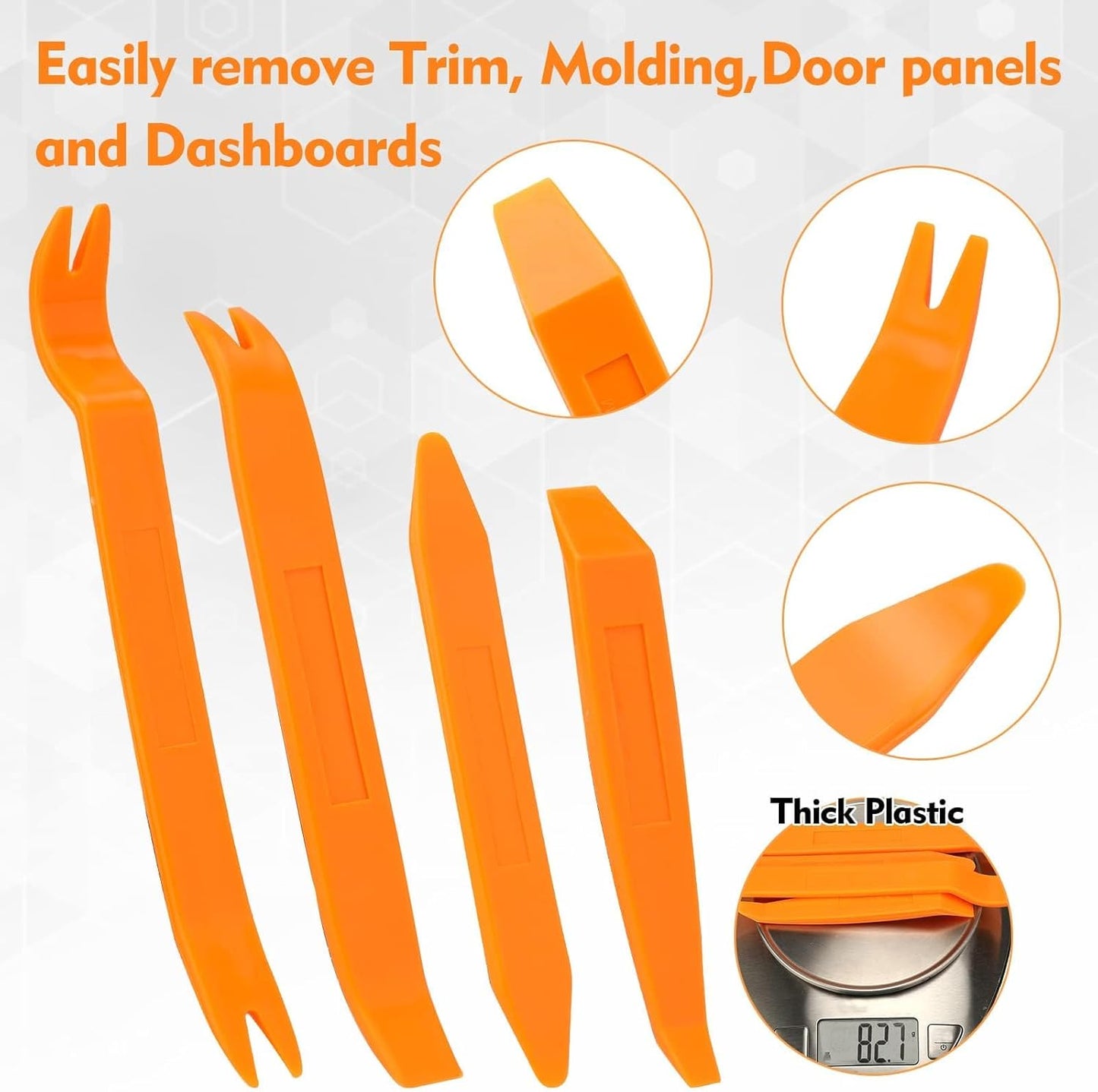 4Pcs Auto Door Clip Panel Trim — view 5