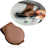 Magnetic visor sunglass holder — view 2
