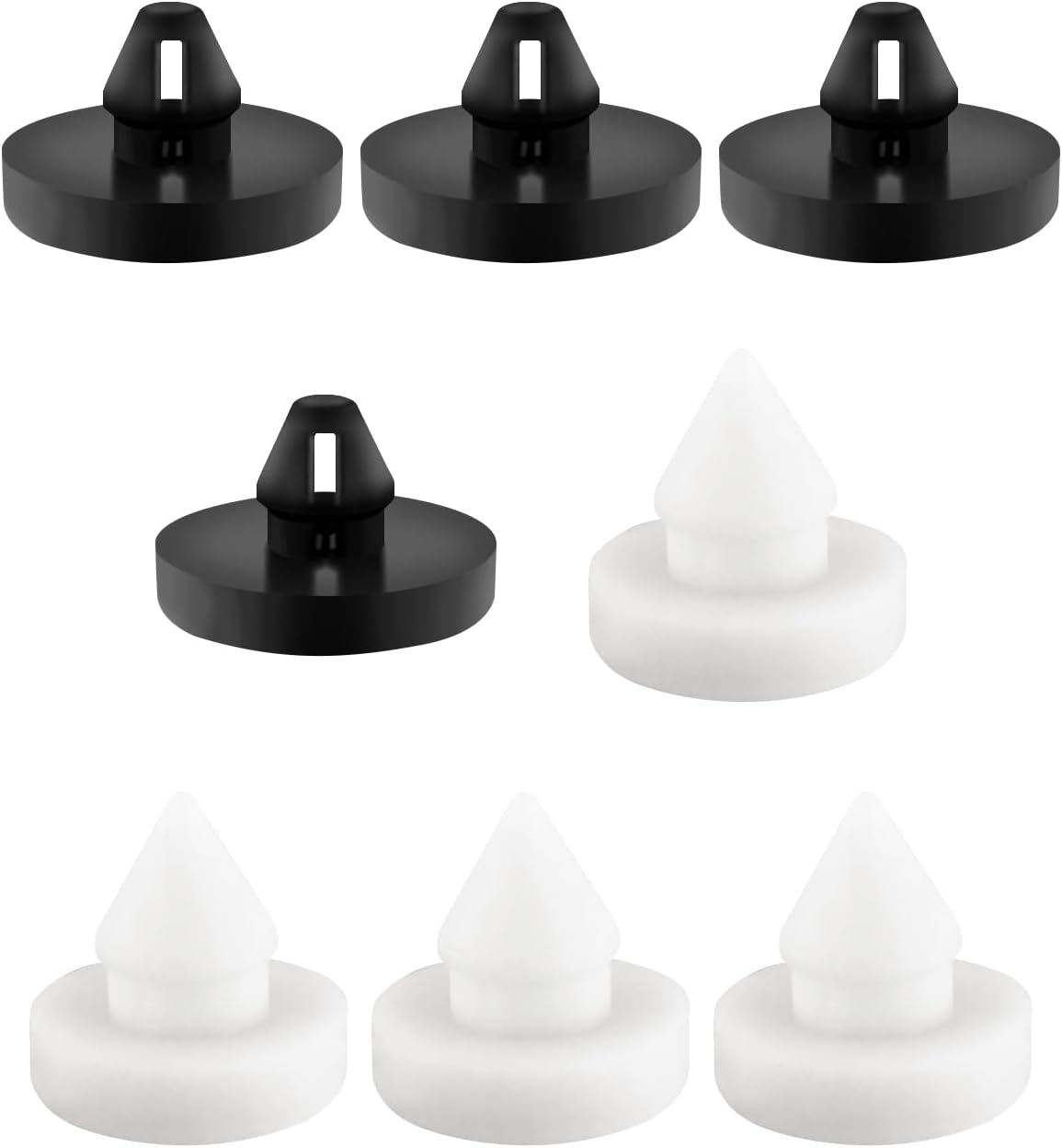 Car brake pedal stop pad 8 piece — view 2