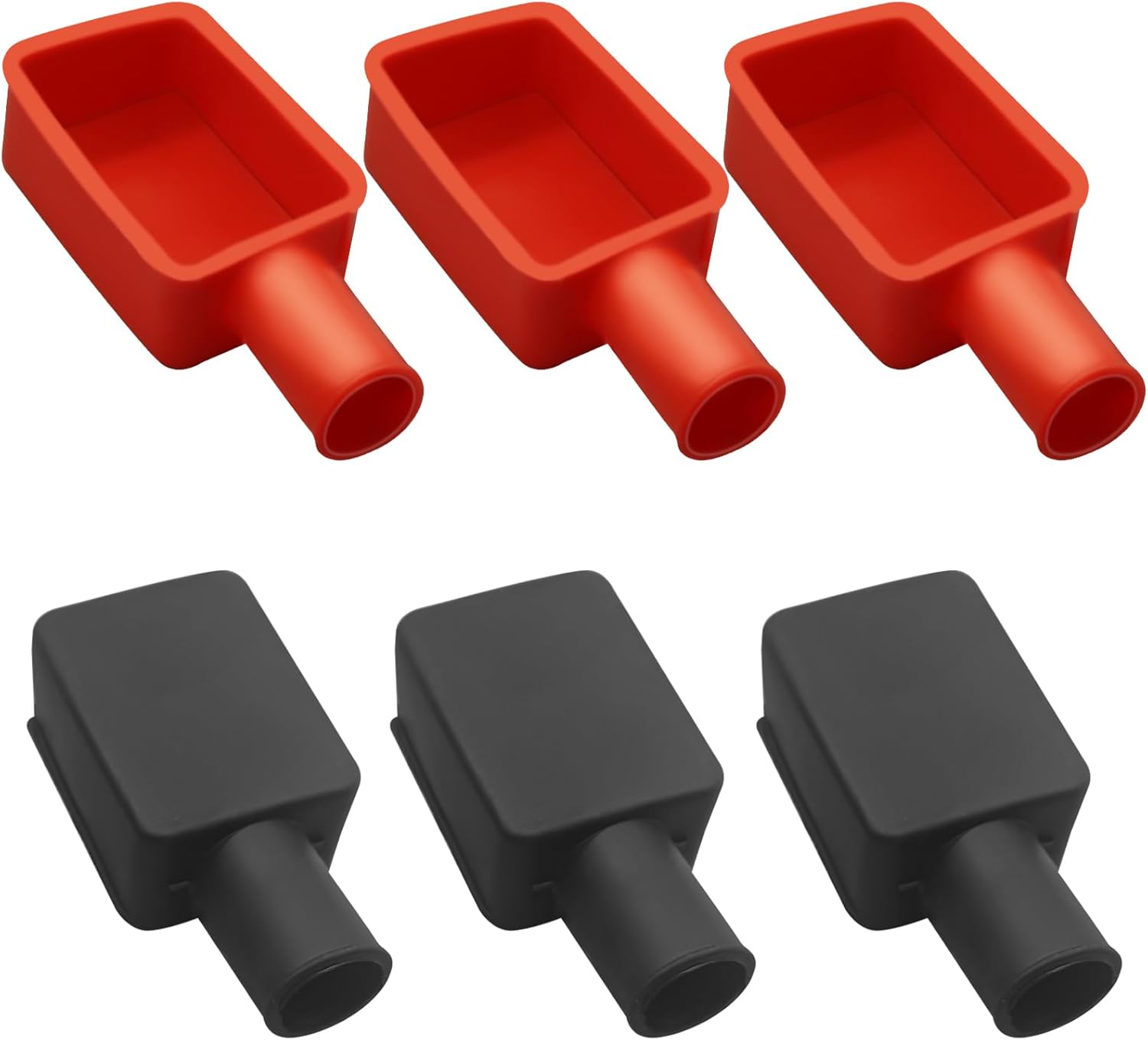 6 pcs rubber battery terminal cover — view 2