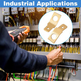 25 pcs male spade wire connectors — view 7