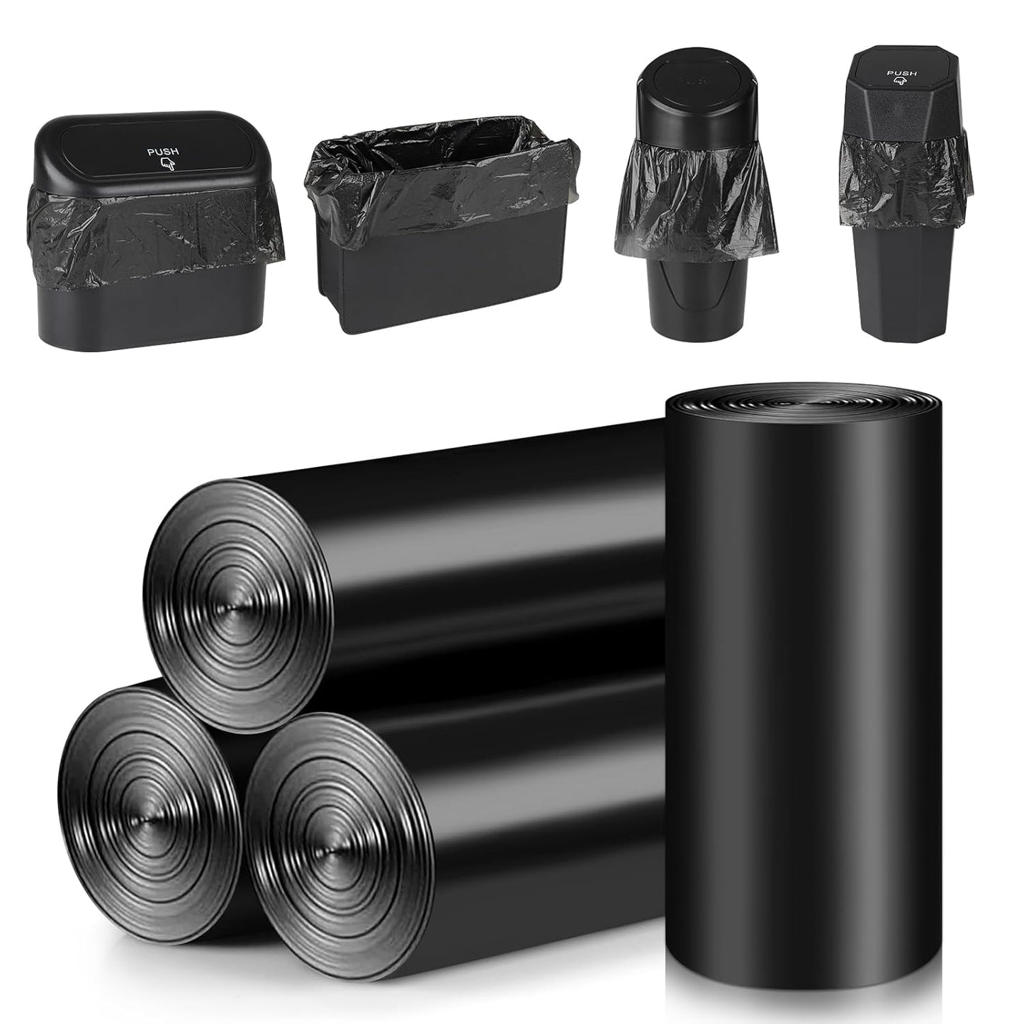 Mini Car Trash Can Bags — view 2