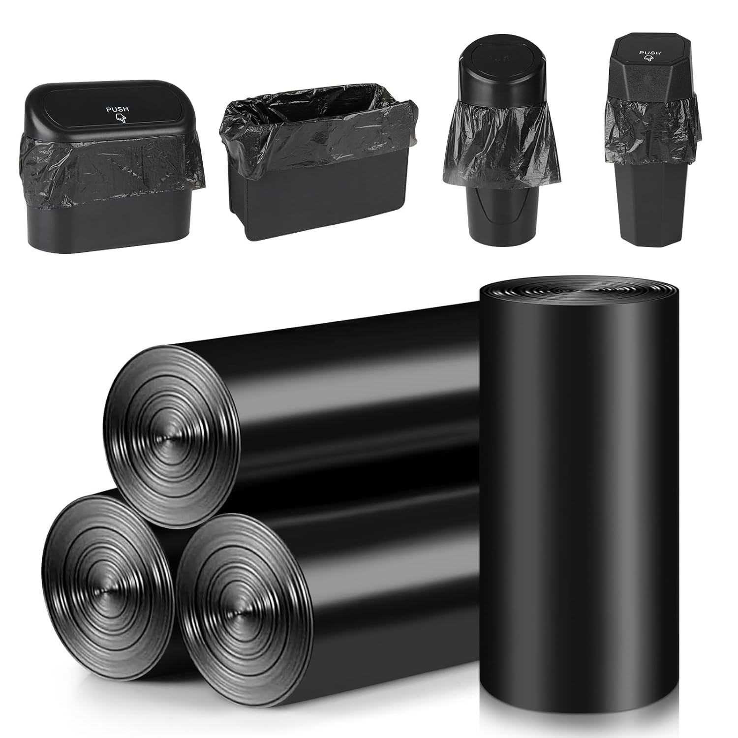 Mini Car Trash Can Bags — view 2
