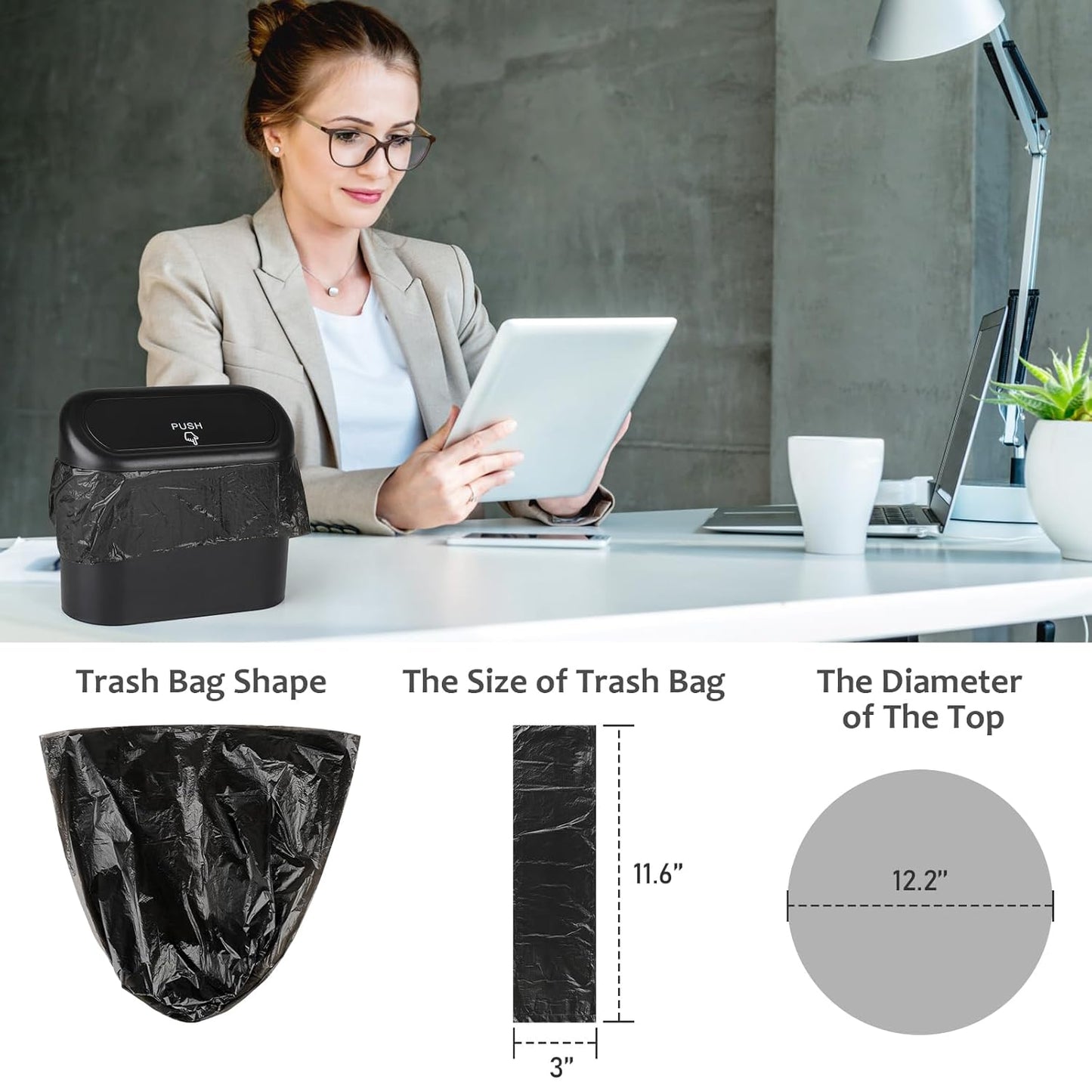 Mini Car Trash Can Bags — view 6