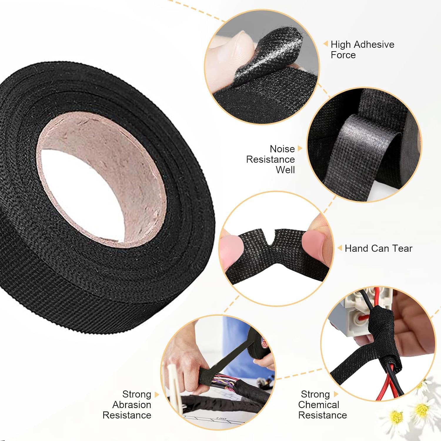 Automotive wire harness tape 82ft — view 5