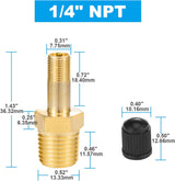 1/4 inch inflation Schrader valve — view 4