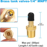 1/4 inch inflation Schrader valve — view 6