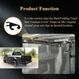 2 pcs tonneau cover prop rod clips — view 6