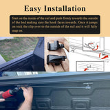 2 pcs tonneau cover prop rod clips — view 7