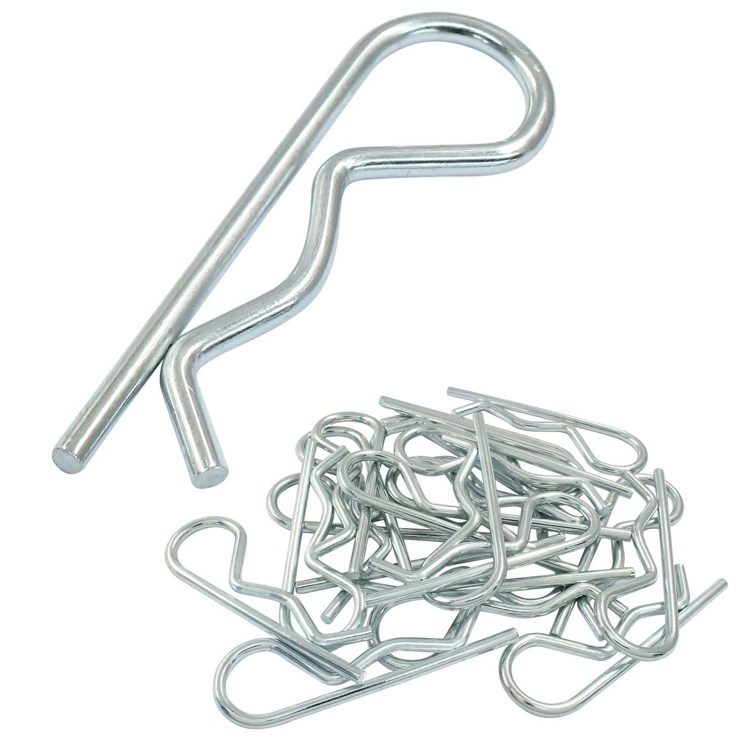 20 pcs cotter R clips M3.5 x 75mm — view 2