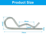 20 pcs cotter R clips M3.5 x 75mm — view 4