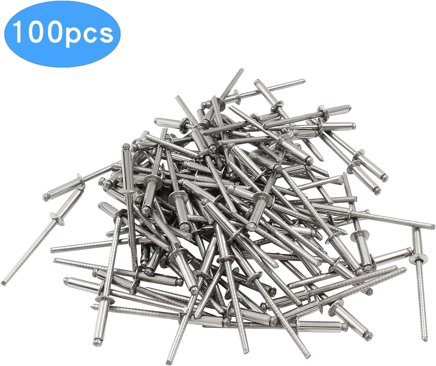 100 pcs stainless steel blind rivets — view 3