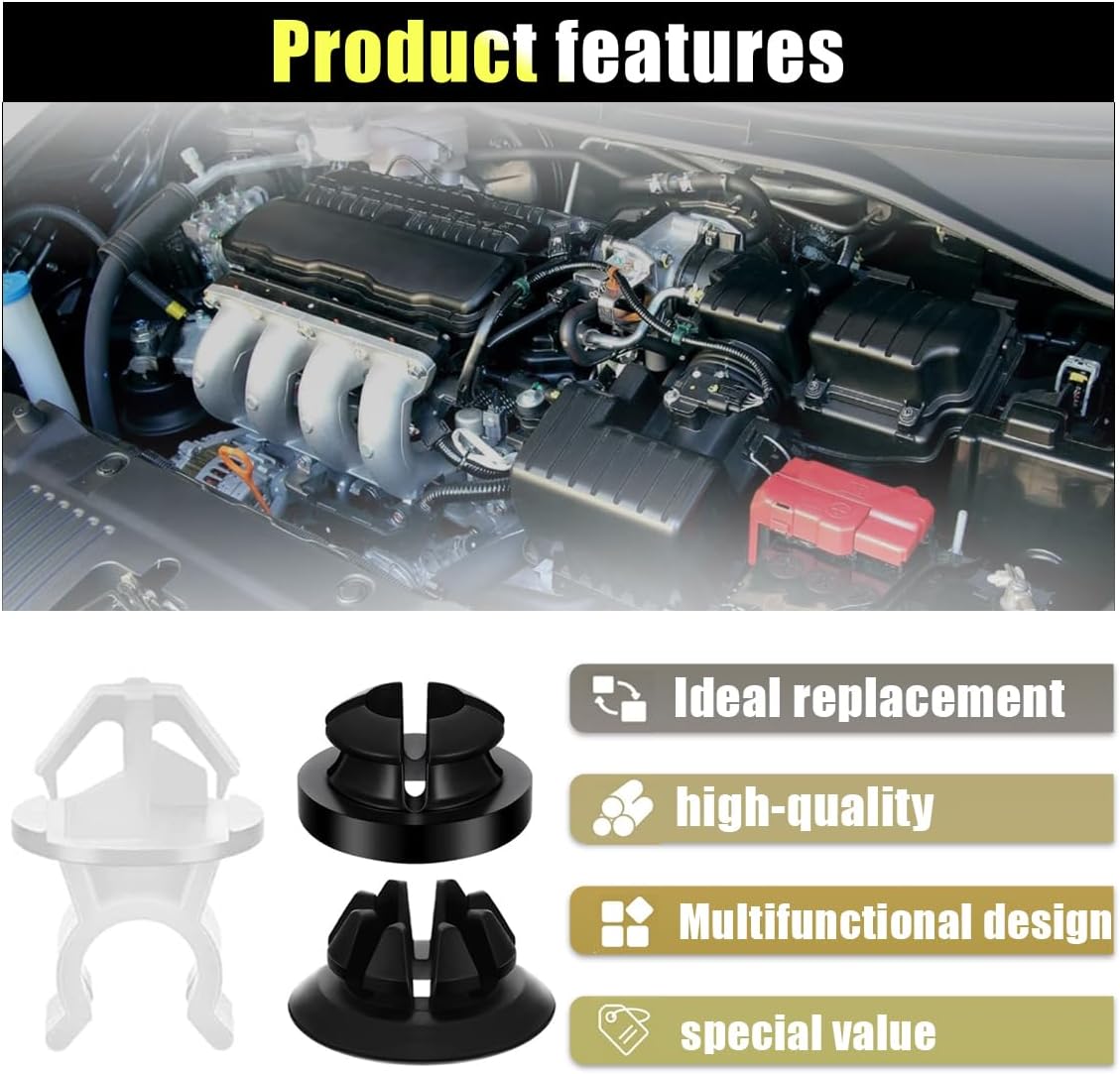 30 pcs hood prop rod holder clips — view 5