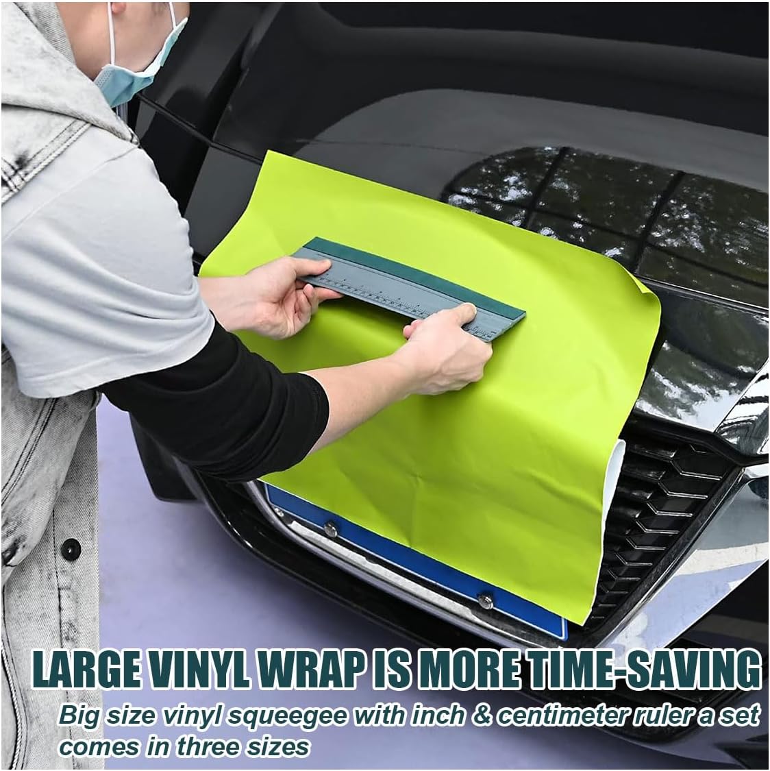 12 inch vinyl wrap squeegee — view 6