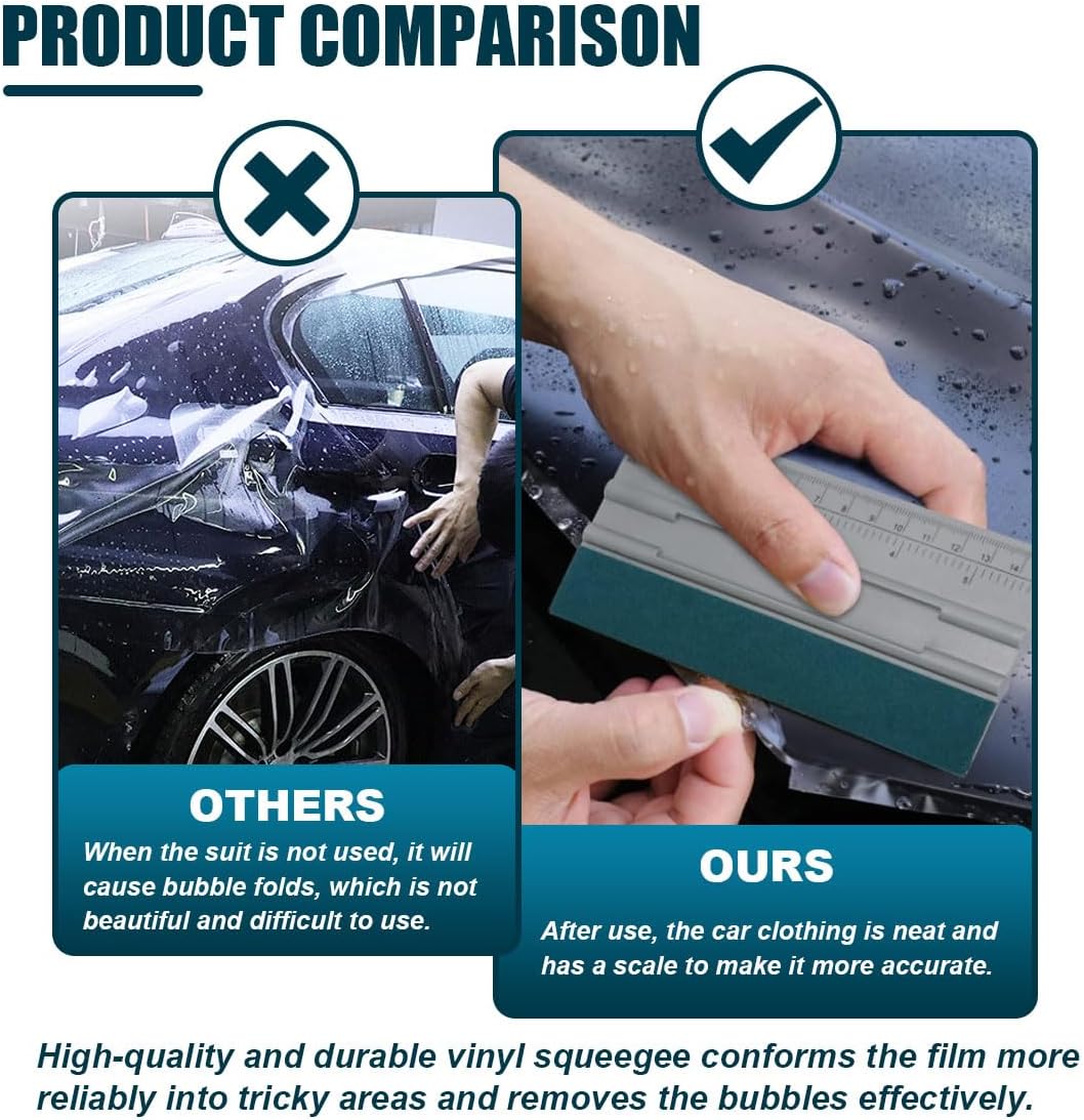 12 inch vinyl wrap squeegee — view 7