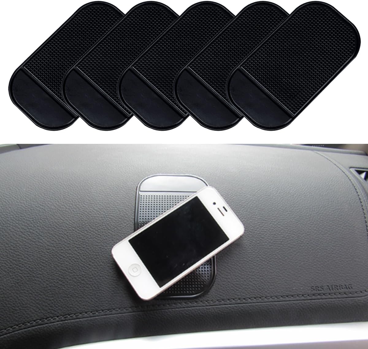 5 pcs car dashboard non-slip mat — view 2