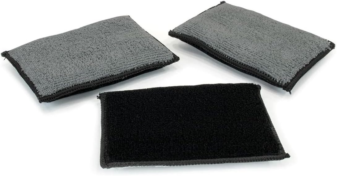 3 pcs car interior scrubbing sponges — view 2