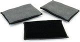 3 pcs car interior scrubbing sponges — view 2