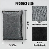 3 pcs car interior scrubbing sponges — view 3