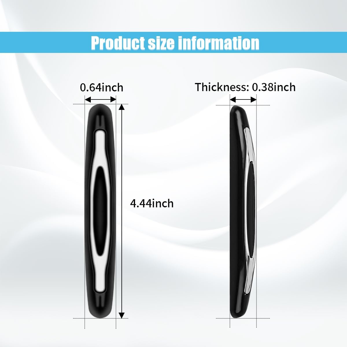 4 pcs car door edge guards — view 3