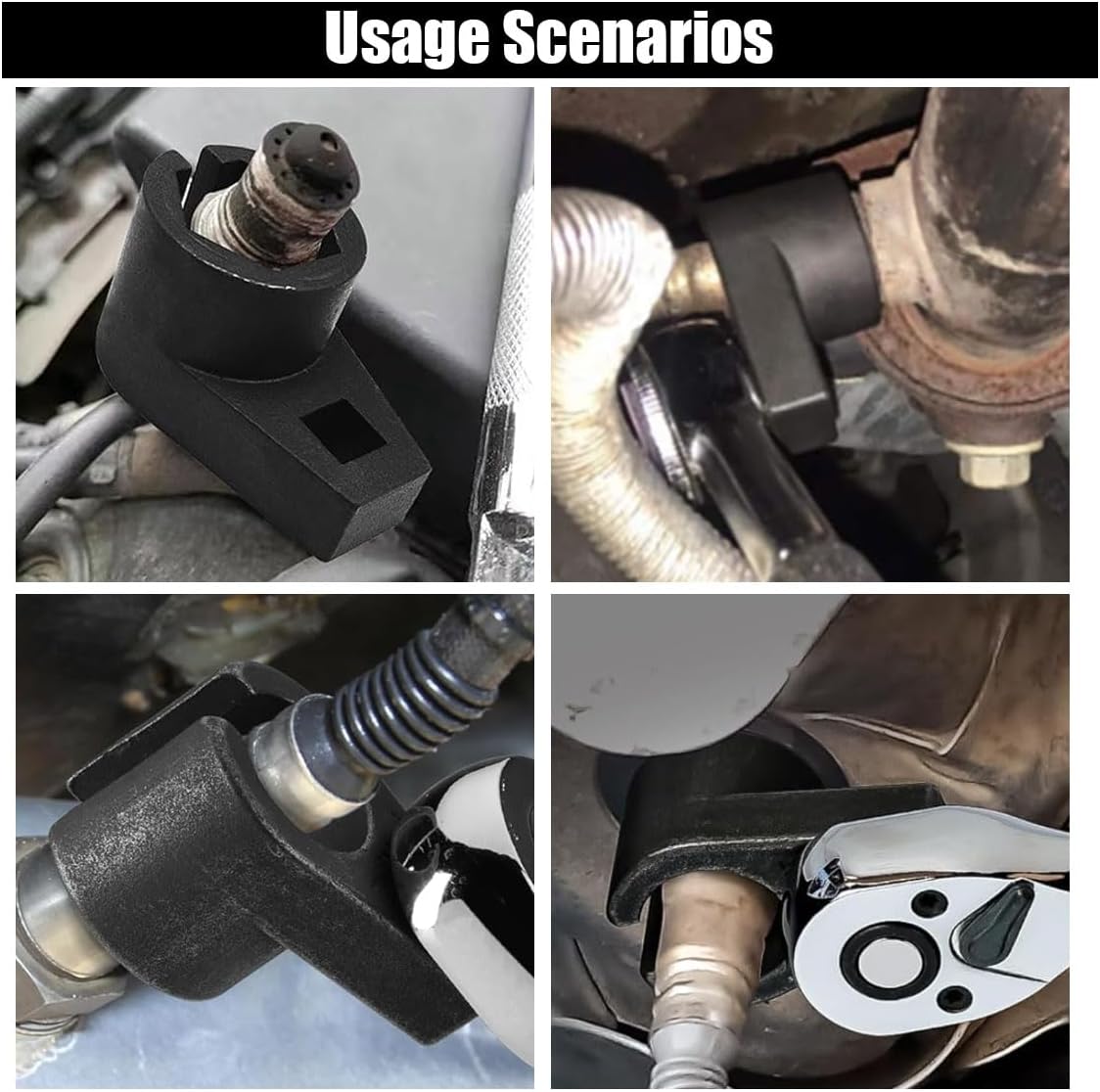 Car offset oxygen sensor socket 3/8 — view 6