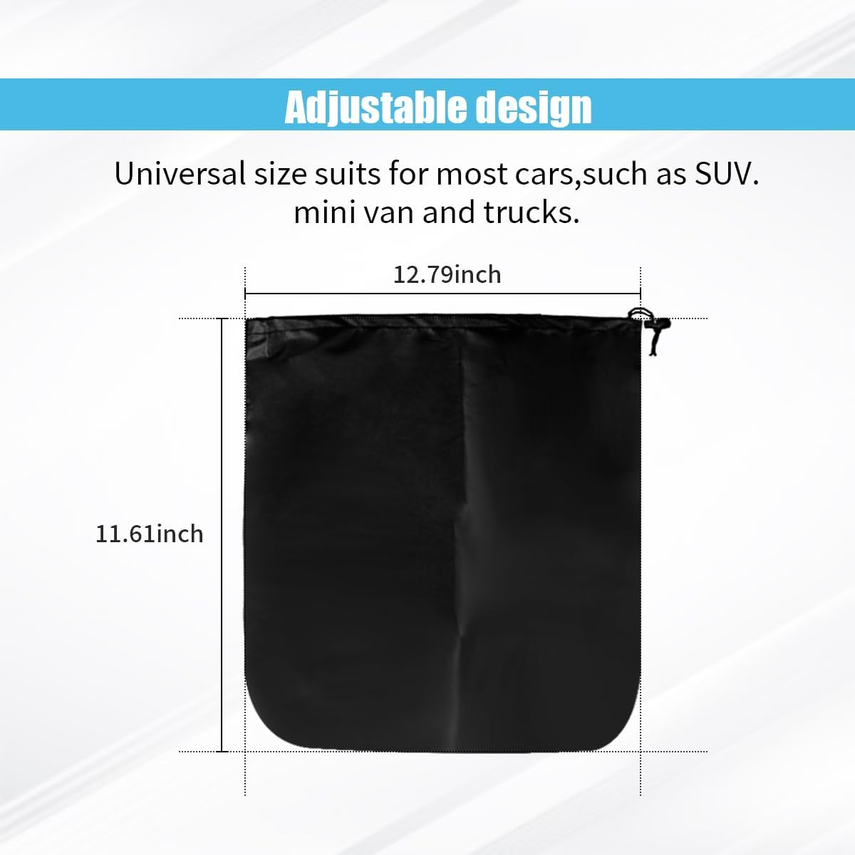 4 pcs car side mirror covers — view 3