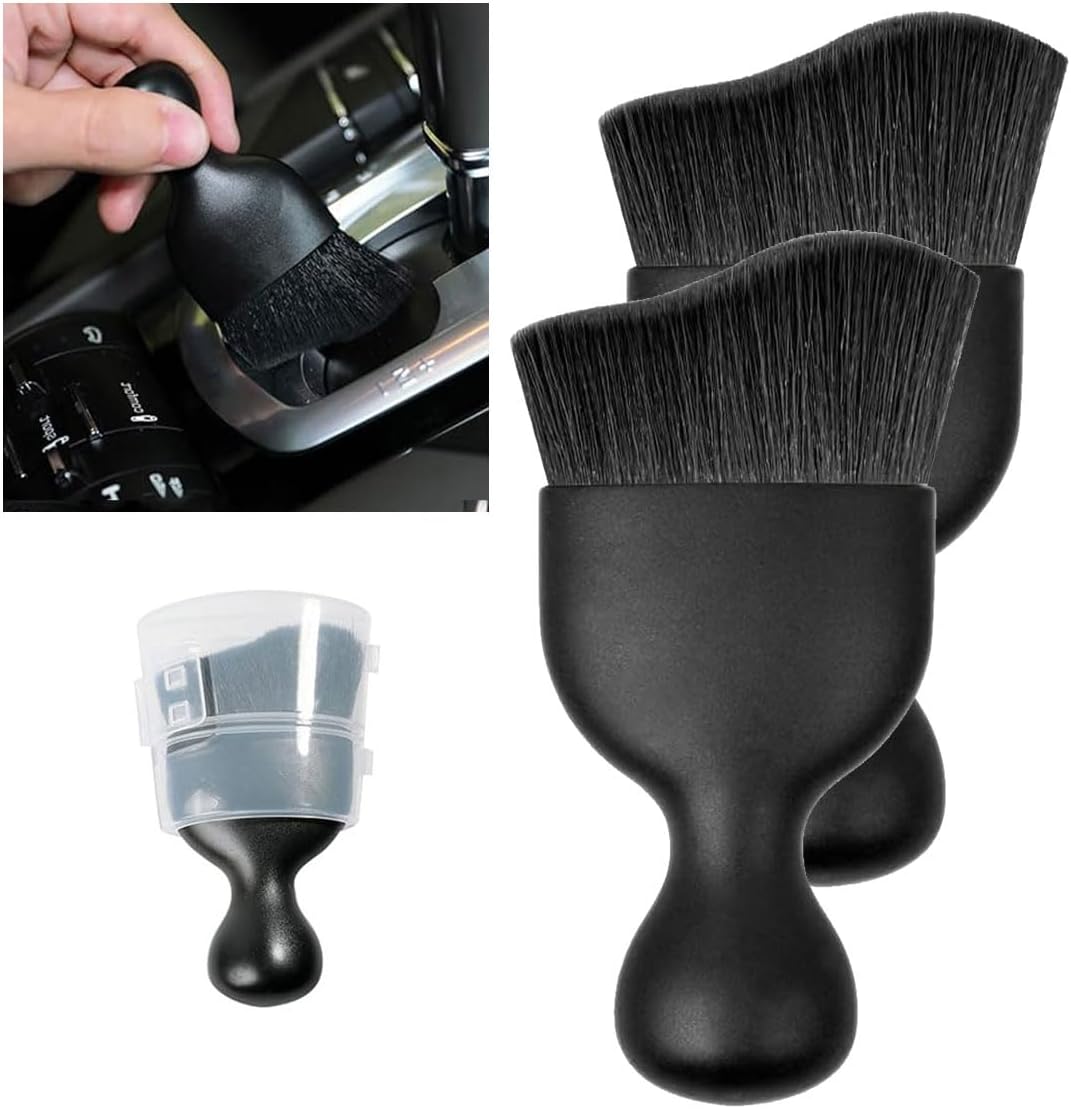 Car interior detailing brush 2-pack — view 2