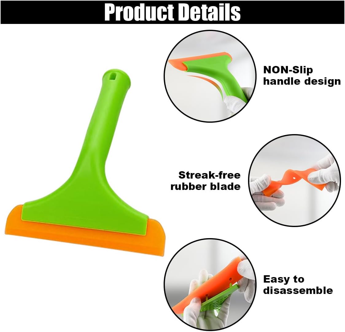 Small silicone window squeegee — view 4