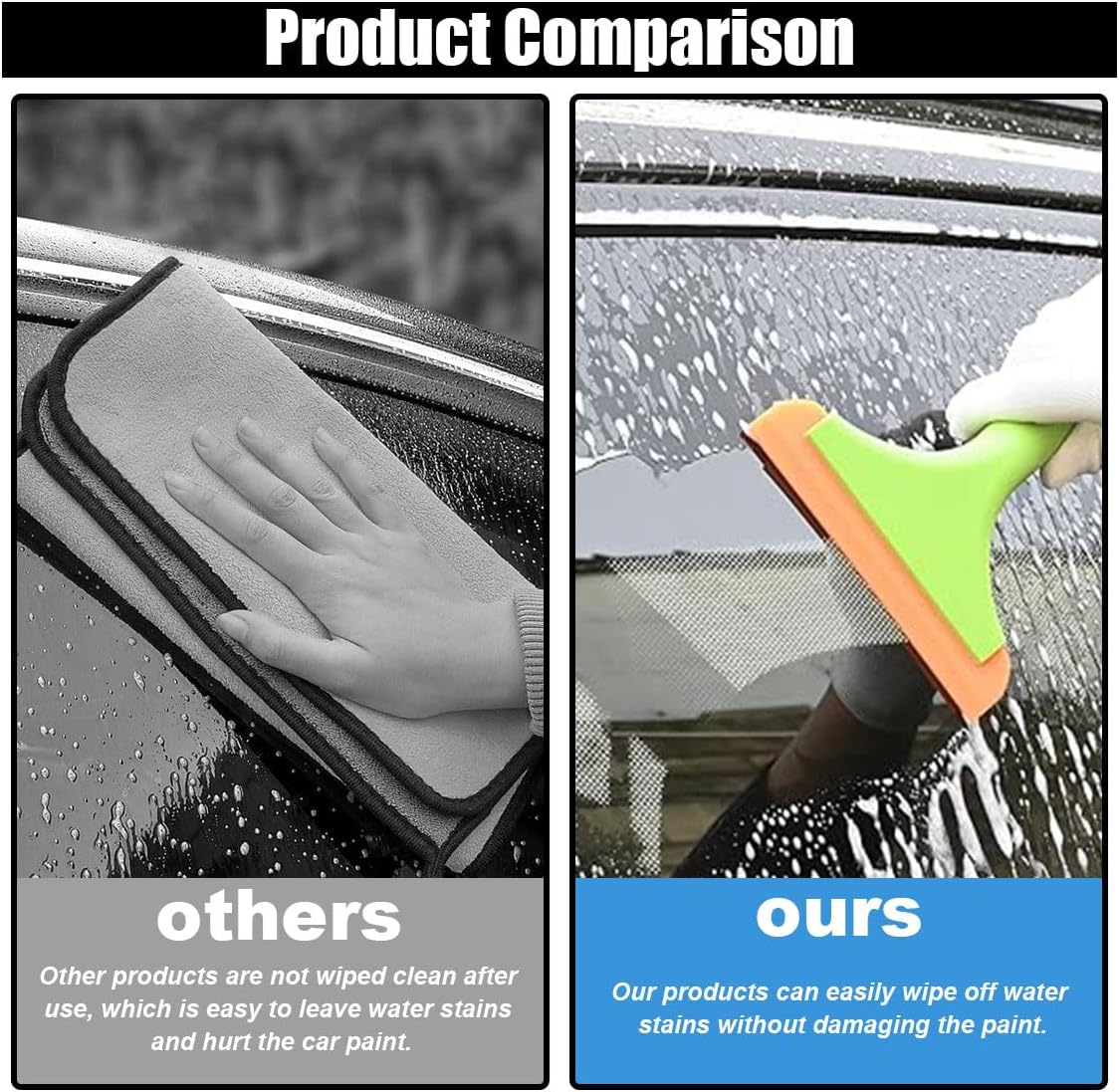 Small silicone window squeegee — view 7