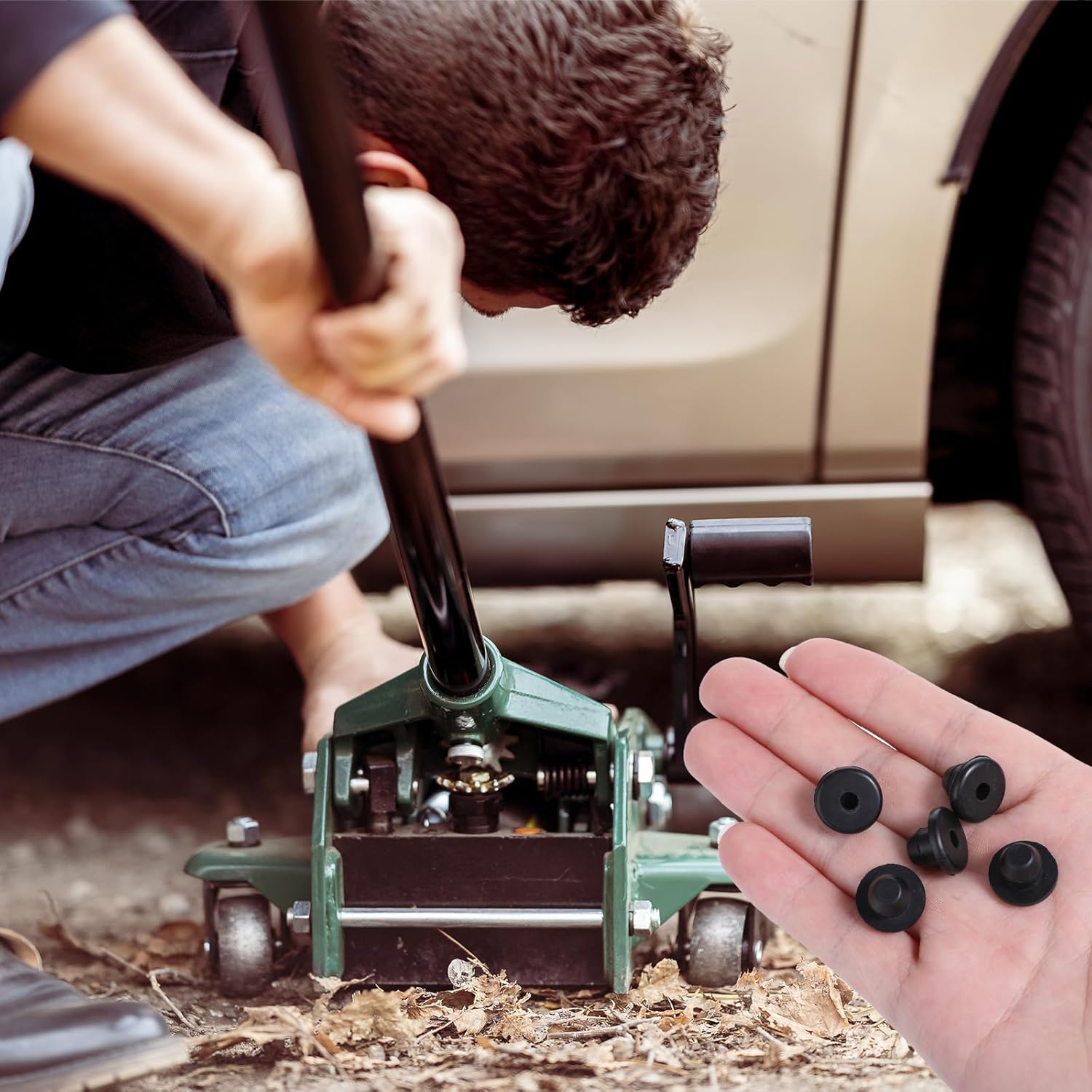 Hydraulic jack oil plug 12 pcs — view 7