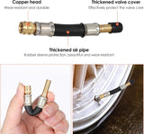 2 pcs 3.93 inch brass valve extension — view 5