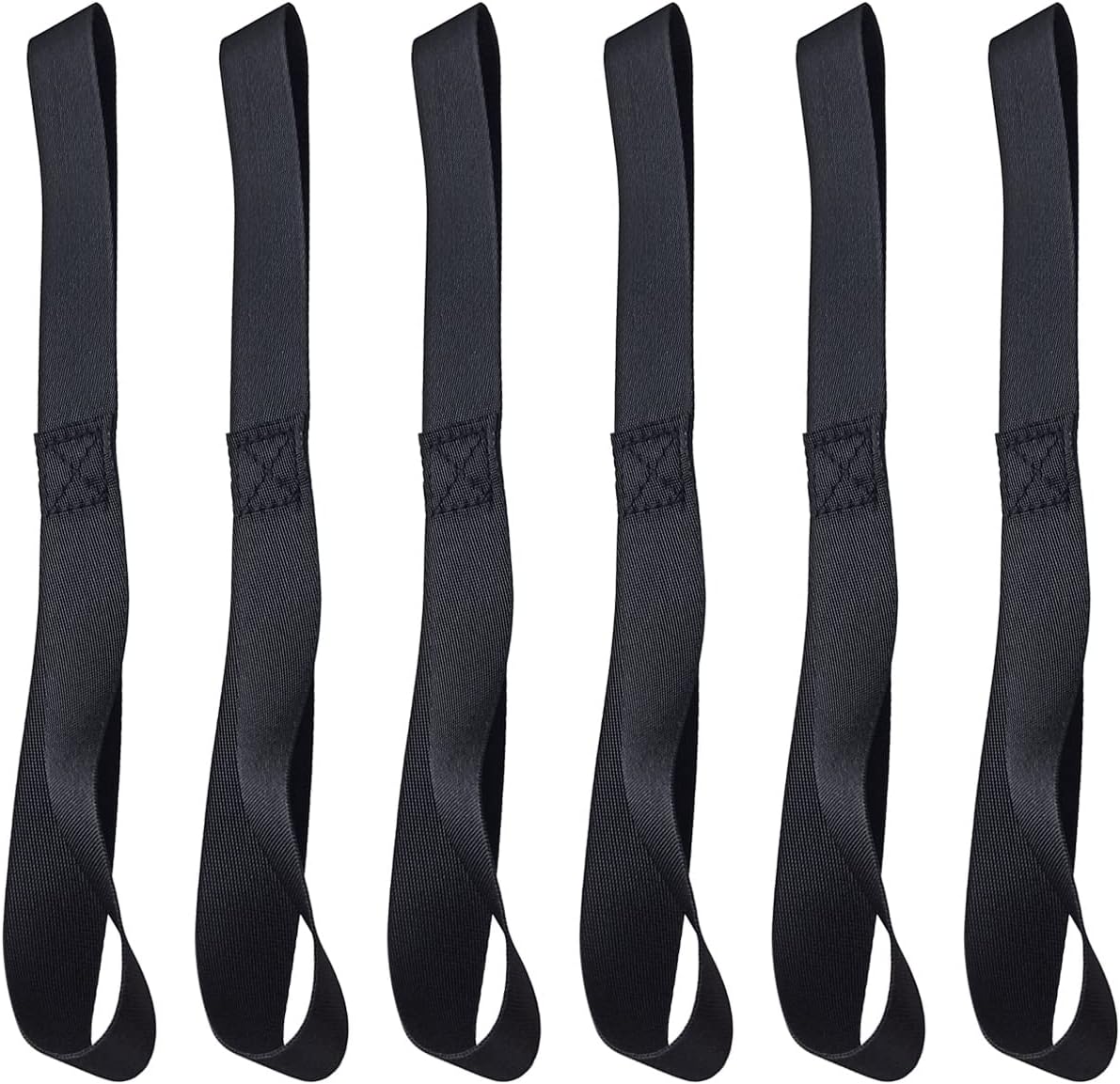Soft loop tie down straps 6 pack — view 3