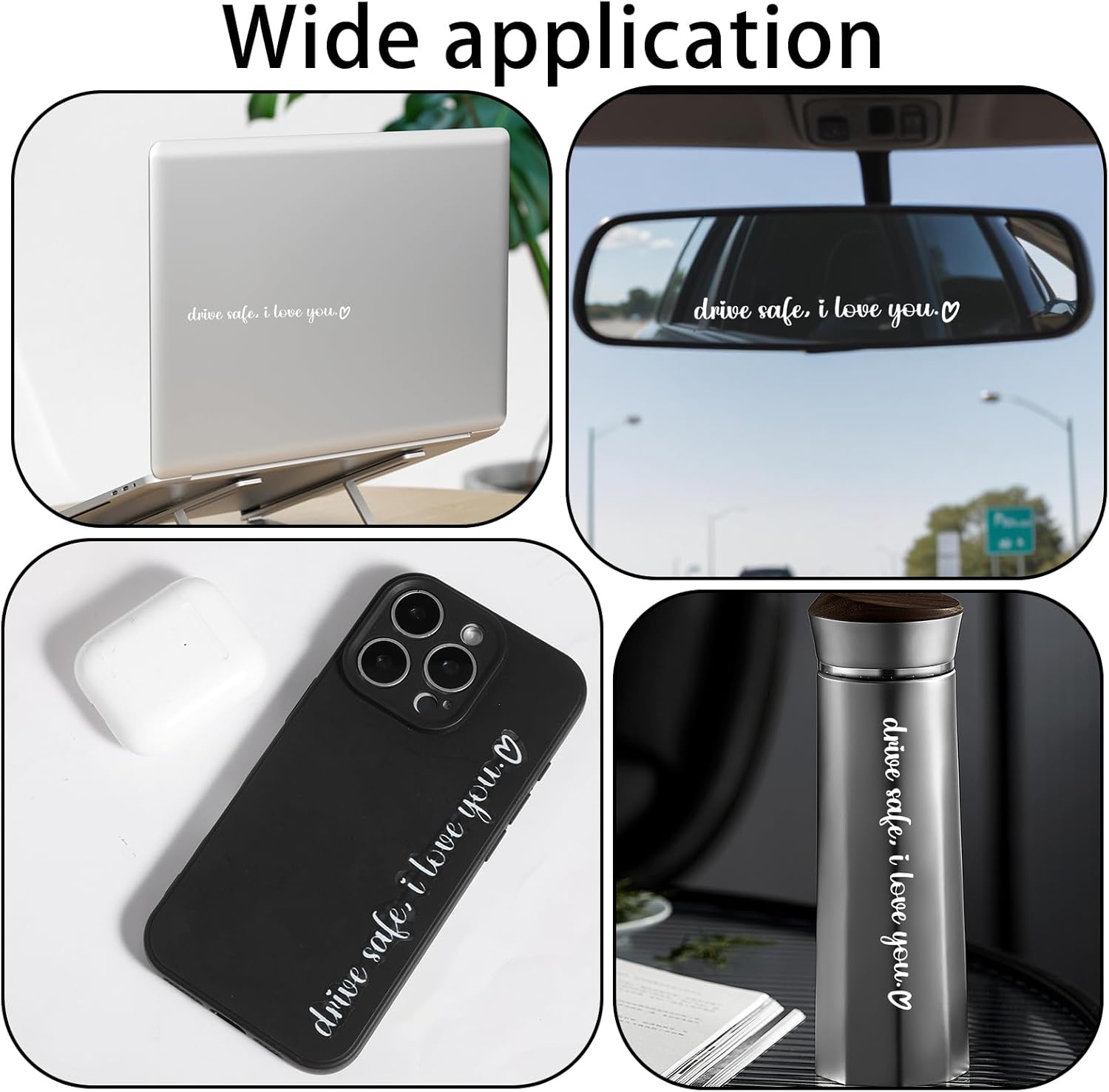 5 Pcs Drive Safe I Love — view 4