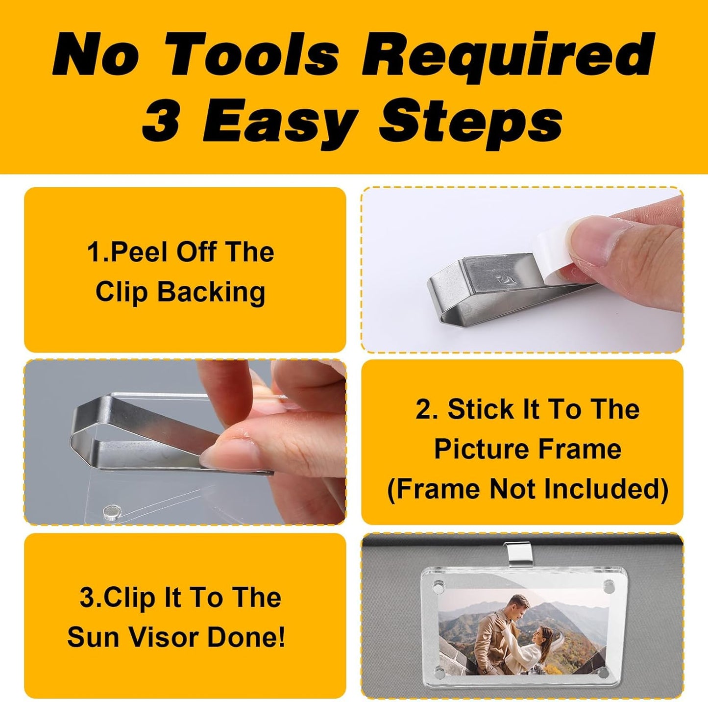 4 Pack Car Sun Visor Photo — view 6