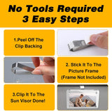 4 Pack Car Sun Visor Photo — view 6